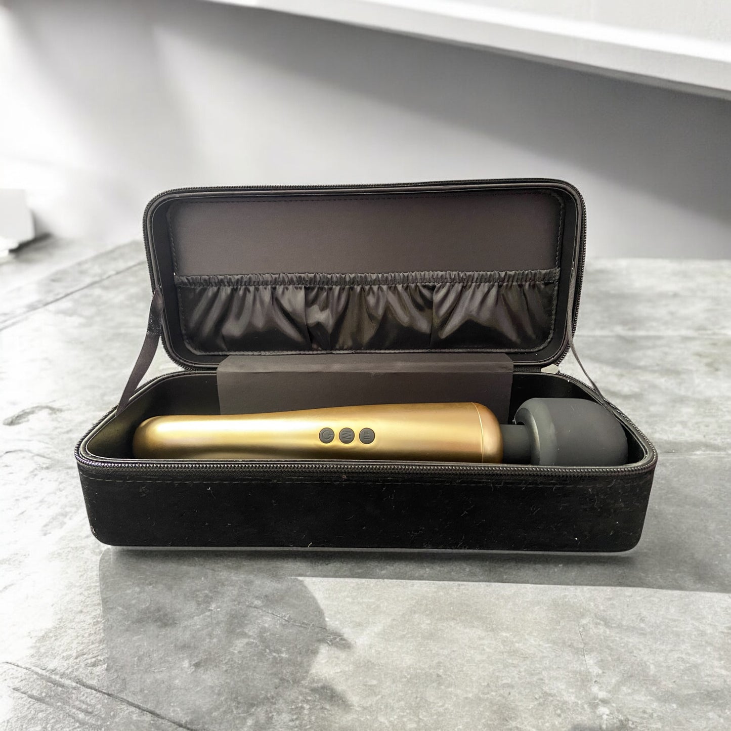 Secret Black Velvet Lock Box